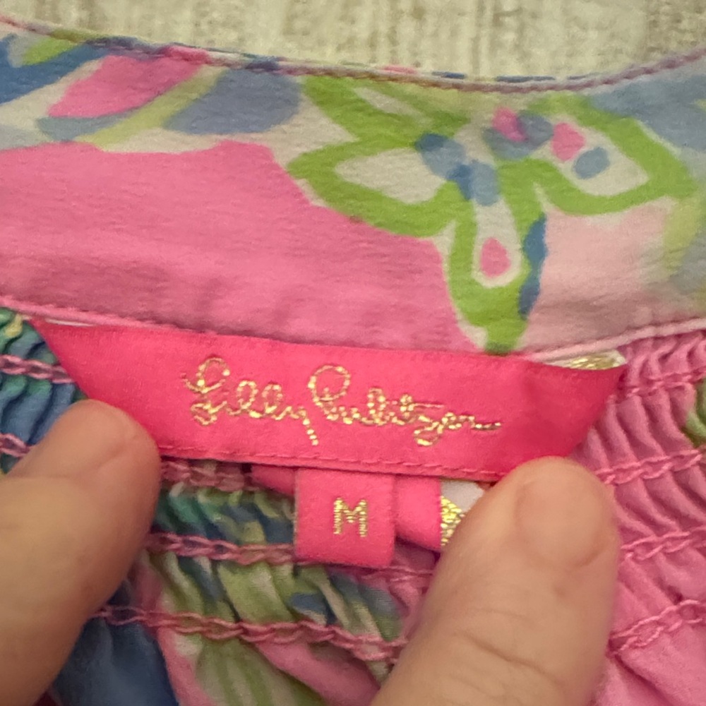 Lilly Pulitzer Multicolor Floral Top